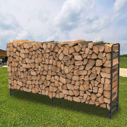 Heavy-Duty Firewood Log Rack