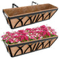 Balcony Flower Boxes with Coco Liner