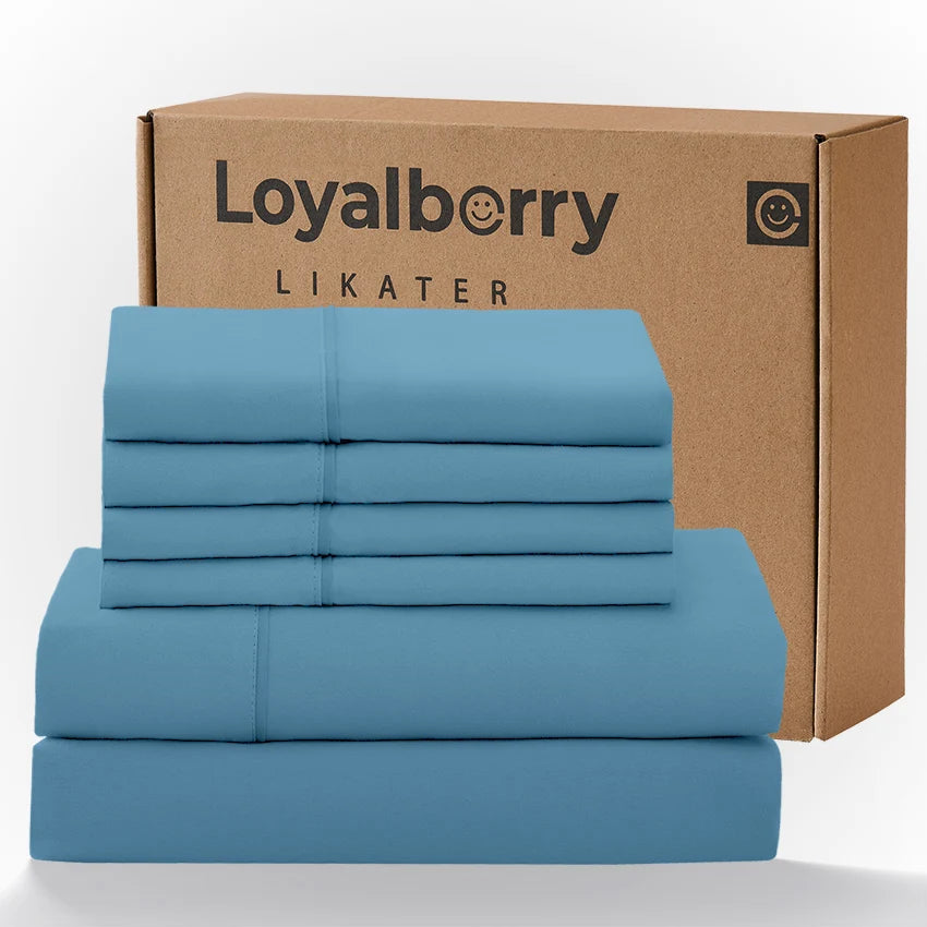 Cool & Soft 4-Piece Microfiber Sheet Set | Deep Pocket Bed Sheets Up to 18"