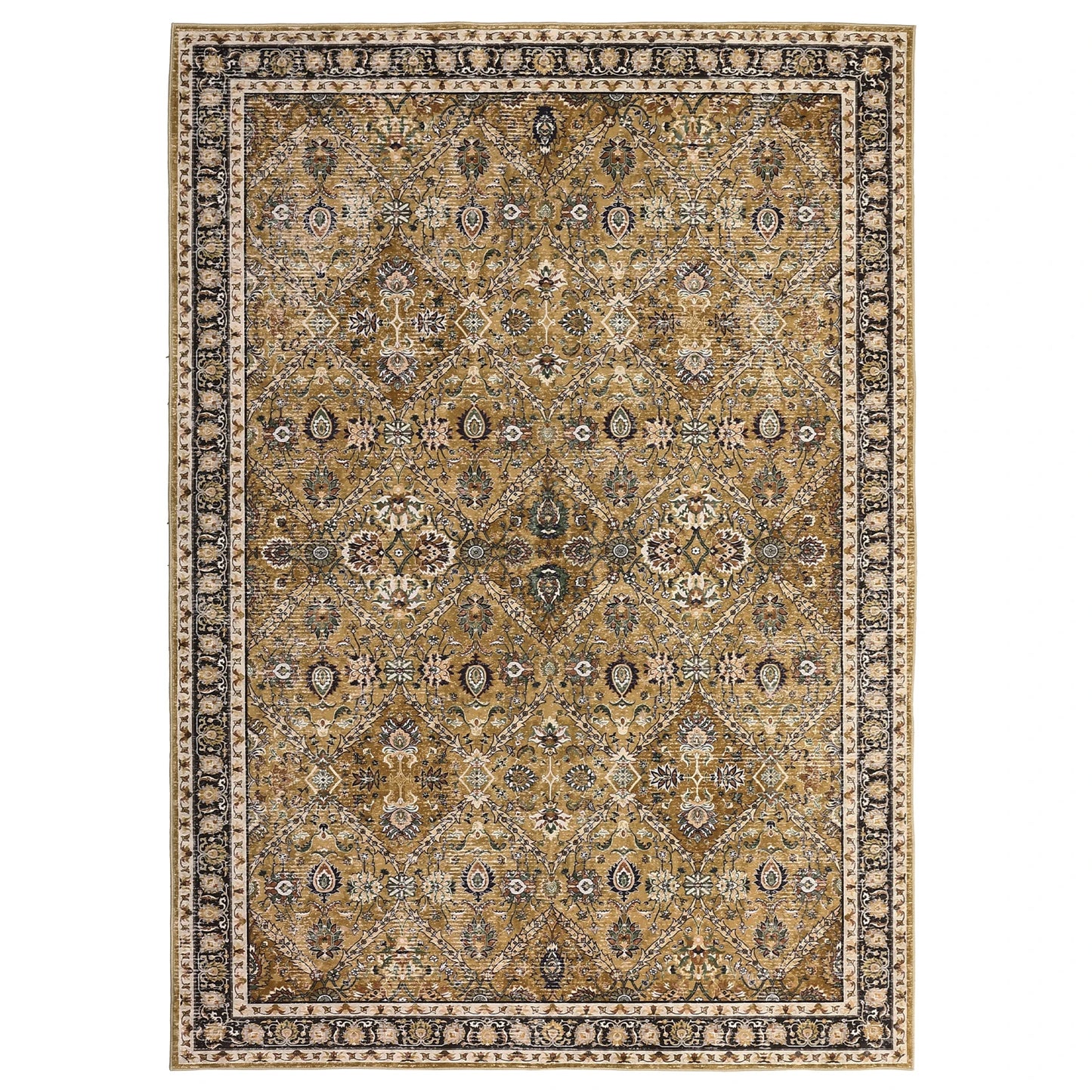 Beautiful Machine Washable Living Room Rug