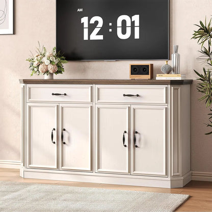Rustic Farmhouse Buffet Cabinet