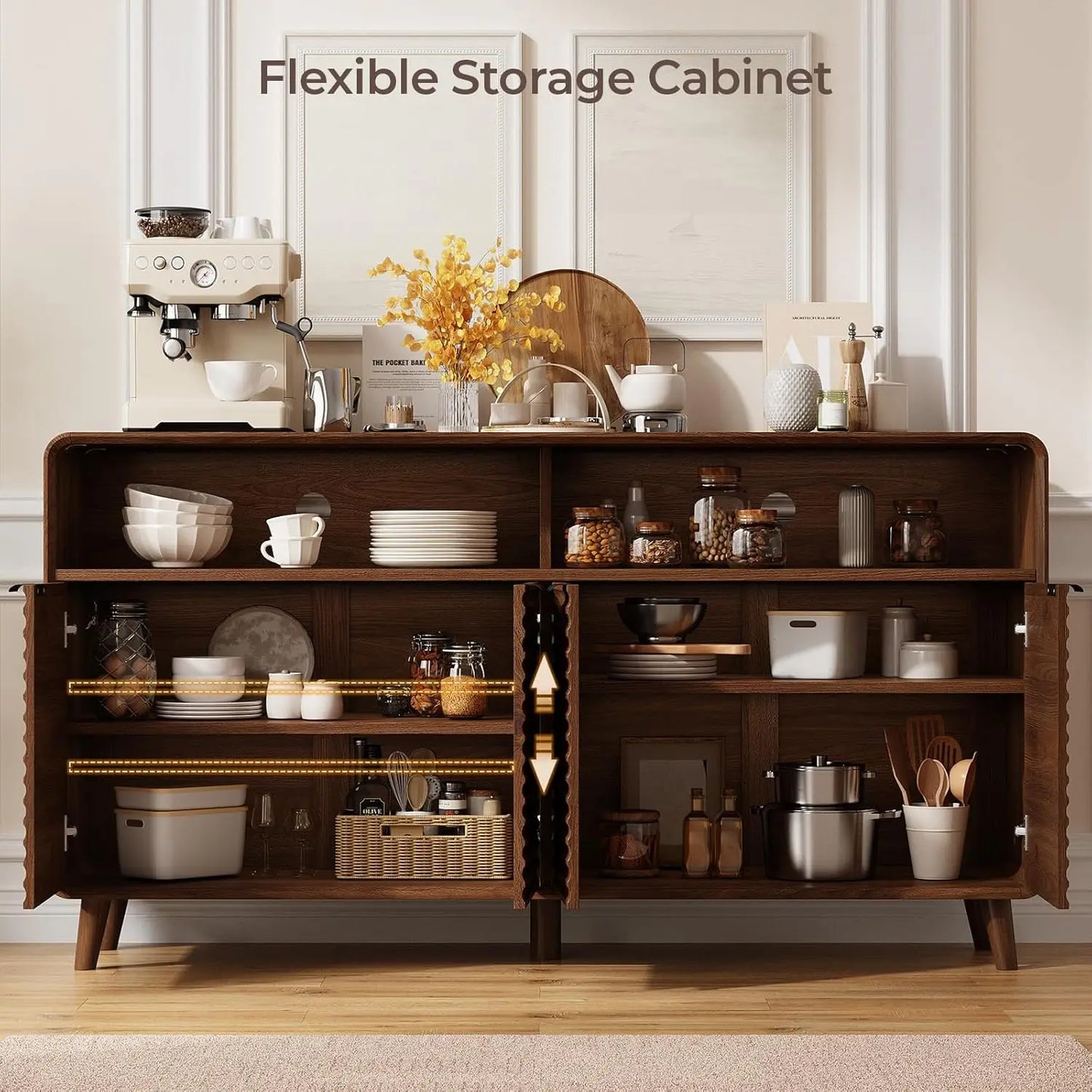Stylish Sideboard Buffet Cabinet