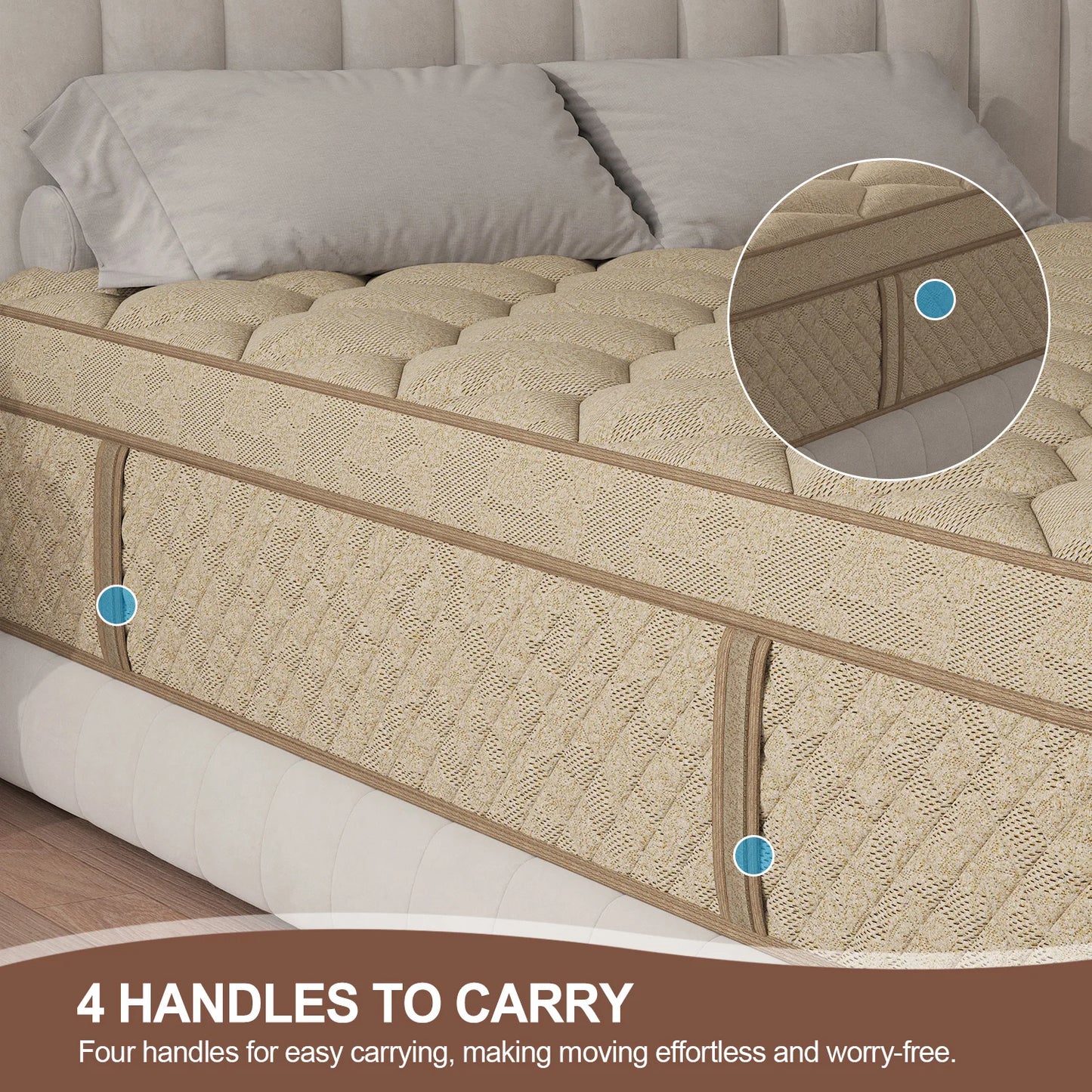Gel Memory Foam Mattress In A Box, Medium Firm with Motion Isolation