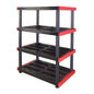 Heavy Duty, Durable 4-Tier Storage Rack
