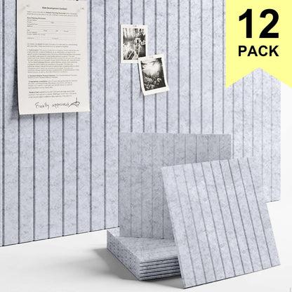 DIY Felt Wall Tiles Bulletin Board | High-Density Decorative Pin Board Panels