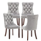 Modern Wingback Dining Room Chair Set