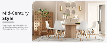 Mid-Century Modern Dining Chair Set