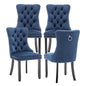 Modern Wingback Dining Room Chair Set