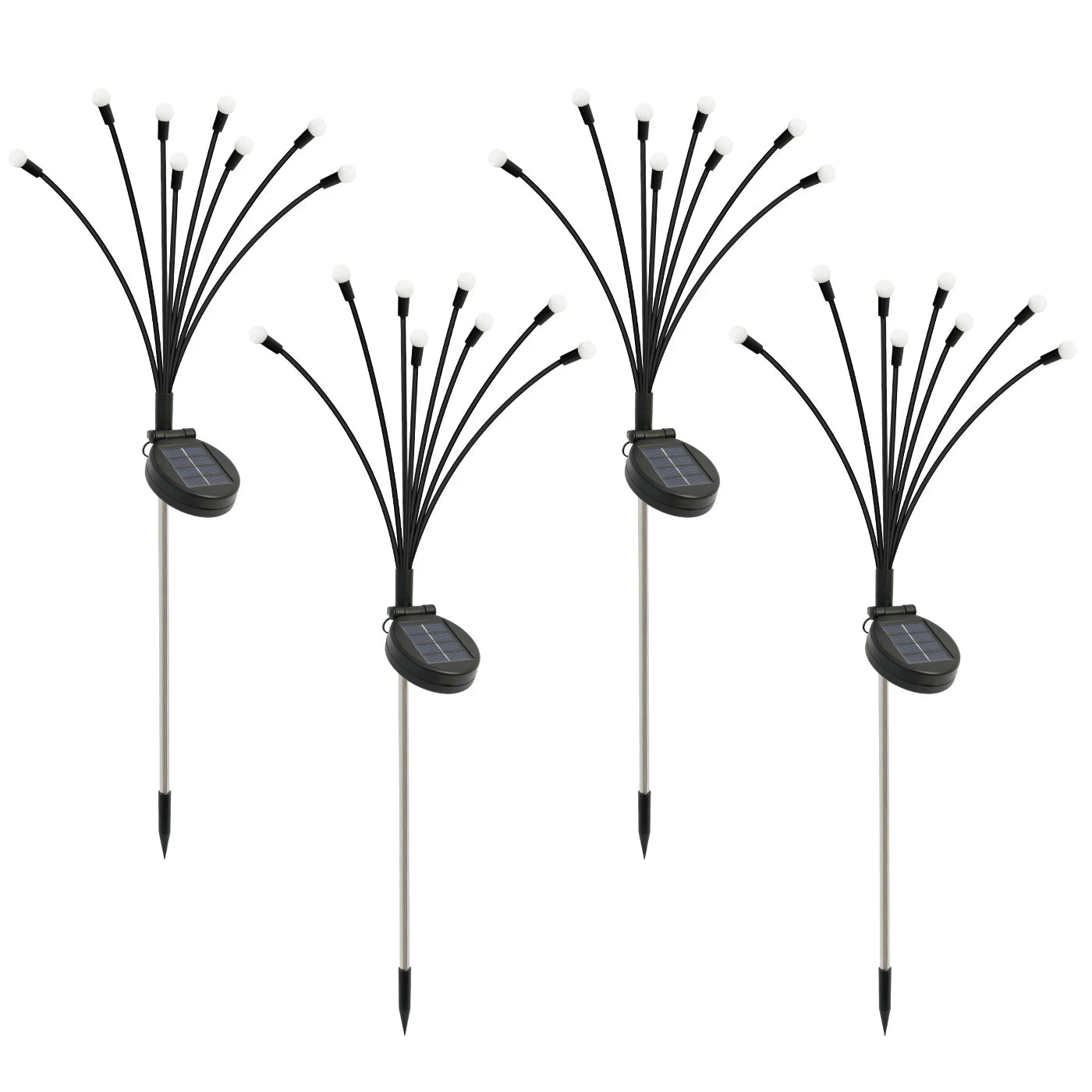 Solar-Powered Firefly LED Decorative Lights
