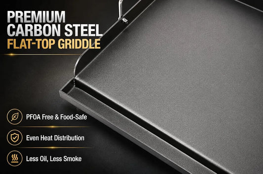 Heavy-Duty Flat Top Griddle for Gas Grill