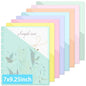 8-Piece Discbound Dividers with Pockets | Colorful Planner Inserts