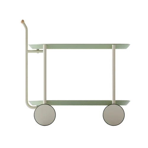 Cute Retro Green Trolley for Kitchen Decor or Storage