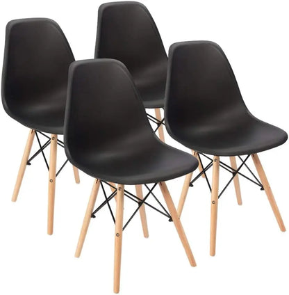 Mid-Century Modern Dining Chair Set