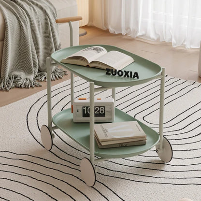 Cute Retro Green Trolley for Kitchen Decor or Storage