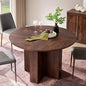Luxury 47" Round Pedestal Dining Room Table