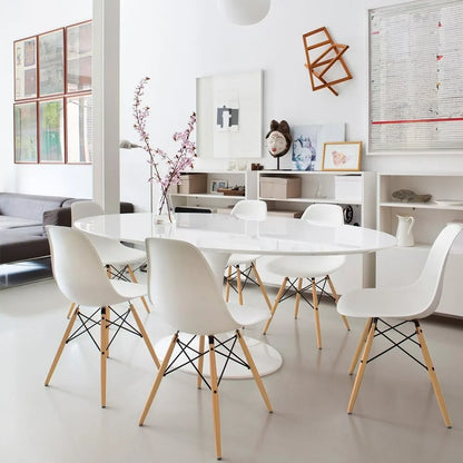 Mid-Century Modern Dining Chair Set
