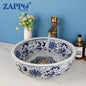 Ceramic Bathroom Vessel Sink & Faucet Combo