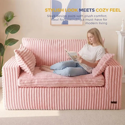Faux Fur Bean Bag Mini Sofa