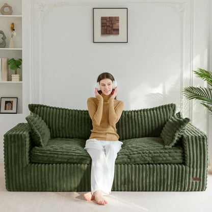 Faux Fur Bean Bag Mini Sofa