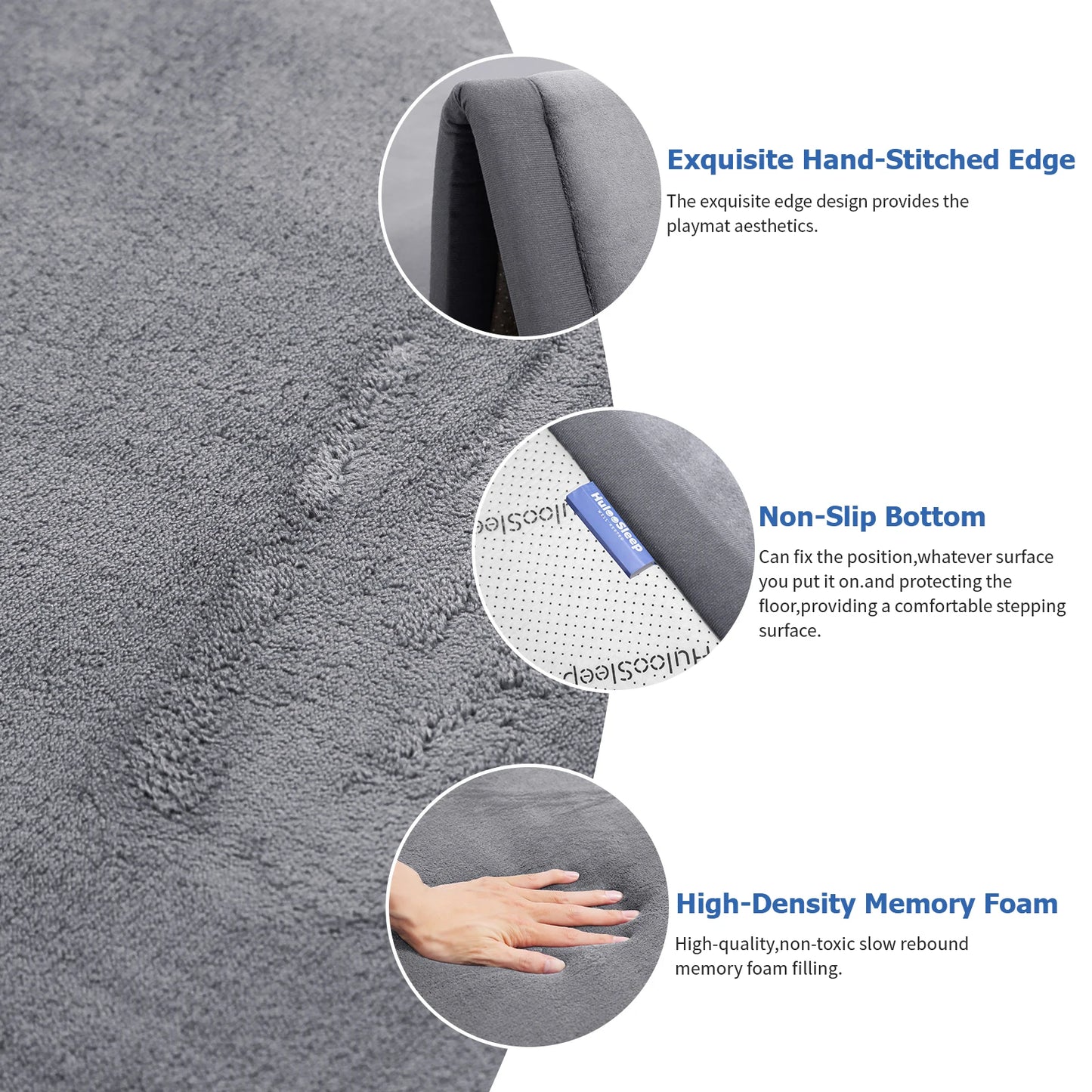 Thick Memory Foam Soft Non-Slip Rug