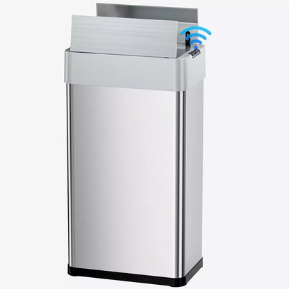 Touchless Stainless Steel Kitchen Bin