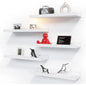 Set of 5 Wall-Mounted Display Shelves