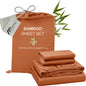 Luxury Cooling Bamboo Sheet Set | Ultra Soft Deep Pocket Bedding for Hot Sleepers