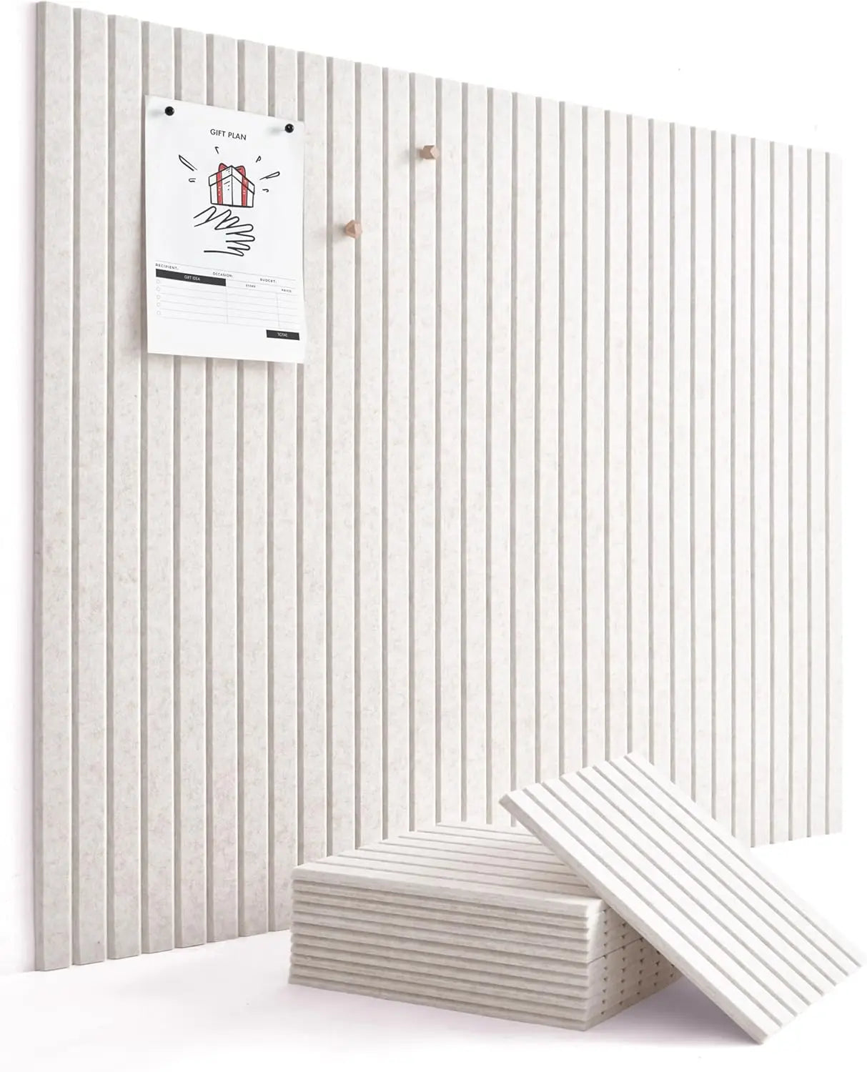 DIY Felt Wall Tiles Bulletin Board | High-Density Decorative Pin Board Panels