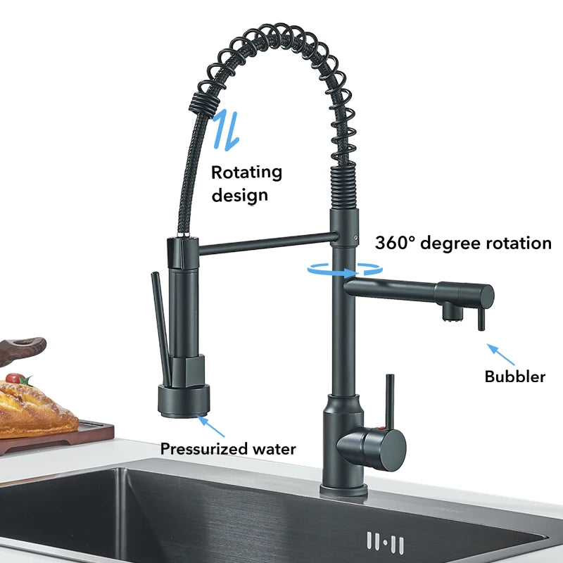 Gourmet Pull Down Kitchen Faucet