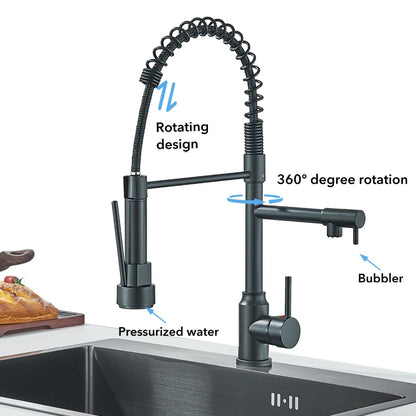 Gourmet Pull Down Kitchen Faucet