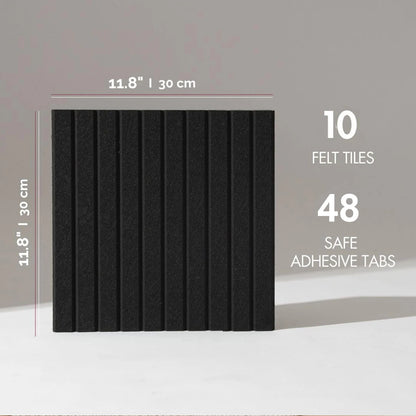 DIY Felt Wall Tiles Bulletin Board | High-Density Decorative Pin Board Panels
