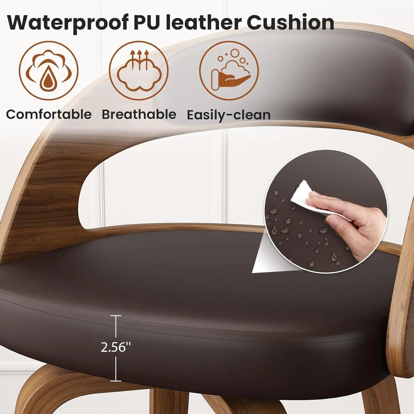 Modern Swivel Counter Height Bar Stools