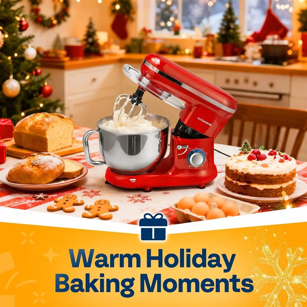 High-Performance Electric Stand Mixer with Accessories