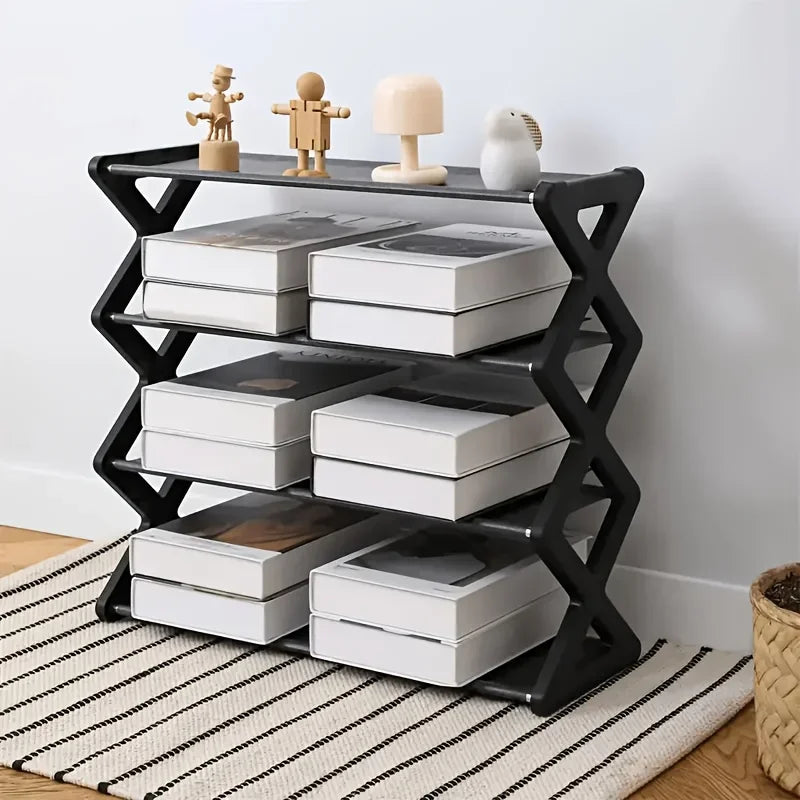 4-Tier Space-Saving Shoe Rack