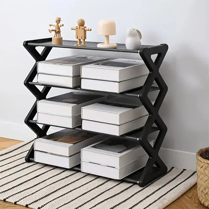 4-Tier Space-Saving Shoe Rack