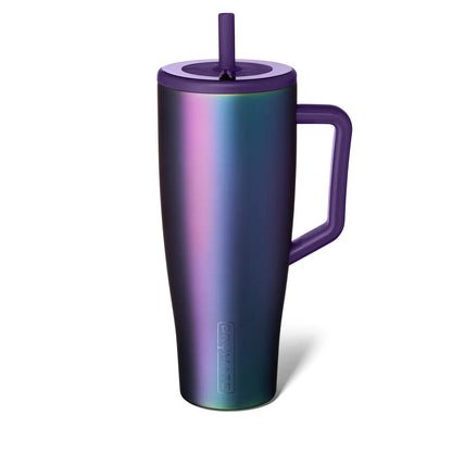 Insulated Stainless Steel Tumbler with Handle