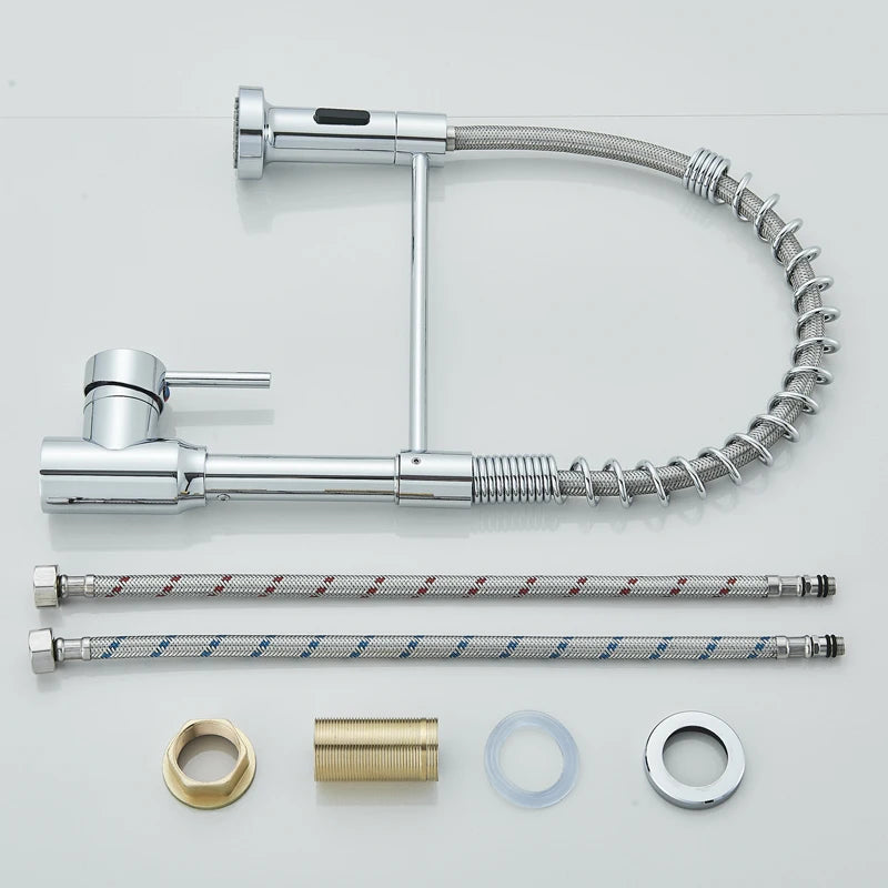 Modern Pull-Down Kitchen Faucet