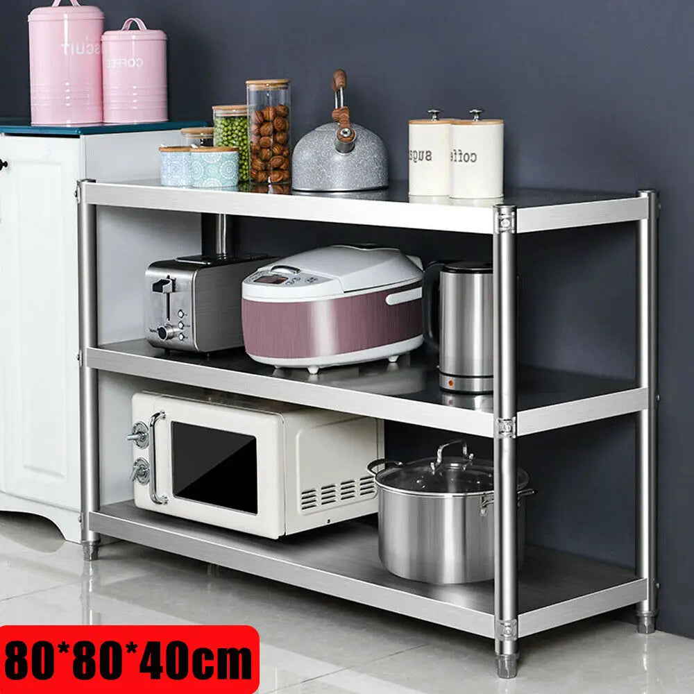 Heavy Duty Shelving, Stainless Steel Storage Rack