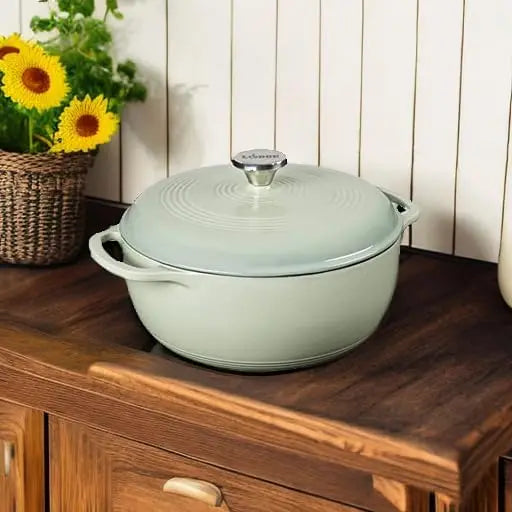 6-Quart Enameled Cast Iron Dutch Oven