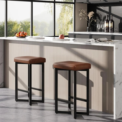 Modern Counter Height Bar Stool Set