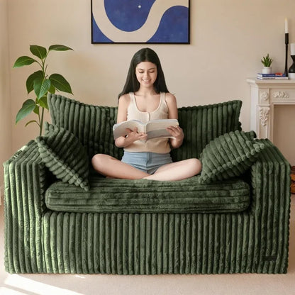 Faux Fur Bean Bag Mini Sofa