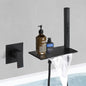 Waterfall Bathtub Faucet with Handheld Sprayer