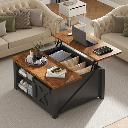 Lift-Top Coffee Table with Storage