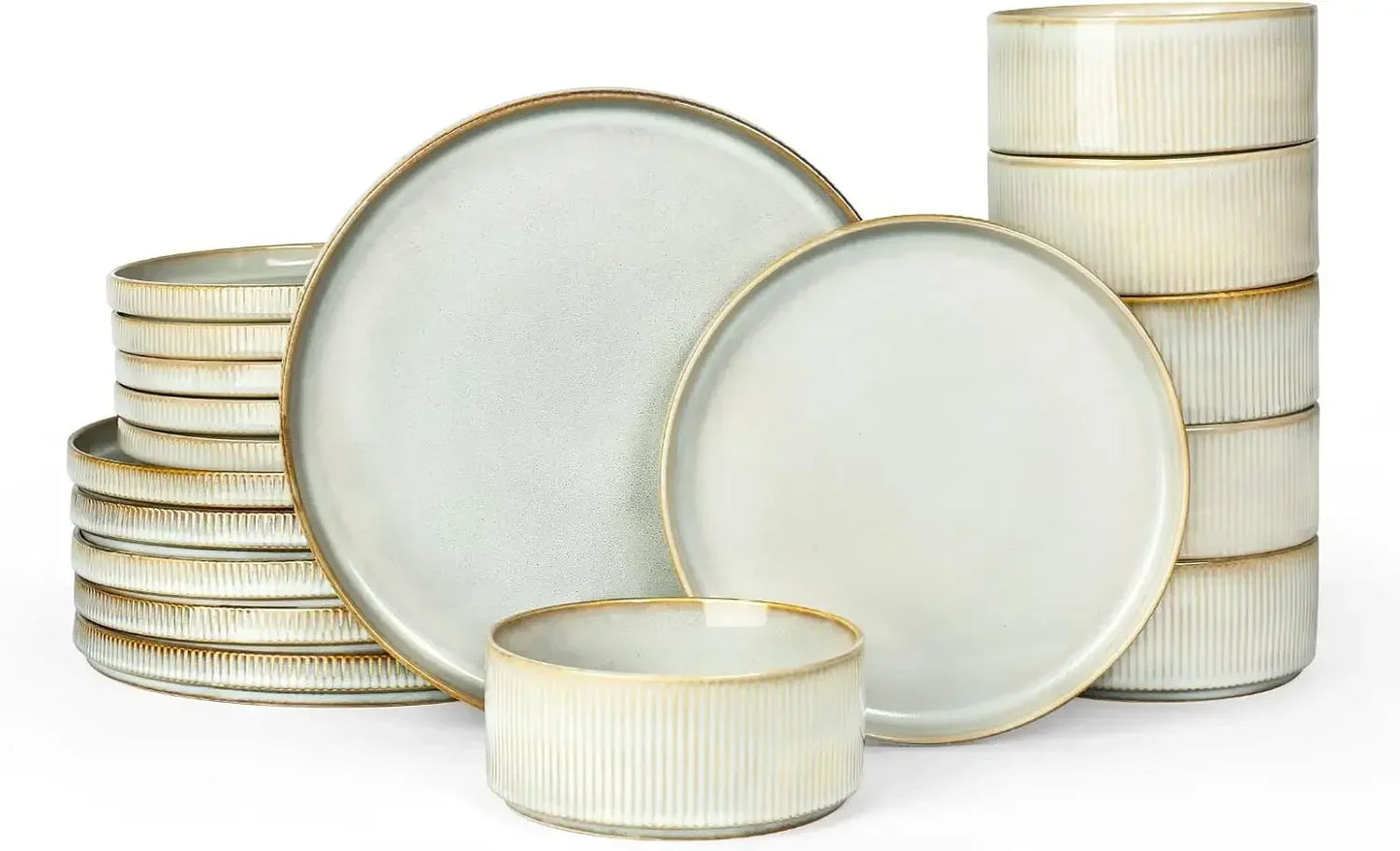 Modern Stoneware Dinnerware Set