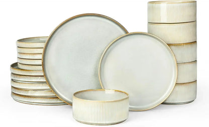 Modern Stoneware Dinnerware Set