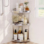 3-Tier Corner Shower Organizer with Soap Dish | Rust-Resistant Bathroom Shelf