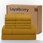 Cool & Soft 4-Piece Microfiber Sheet Set | Deep Pocket Bed Sheets Up to 18"