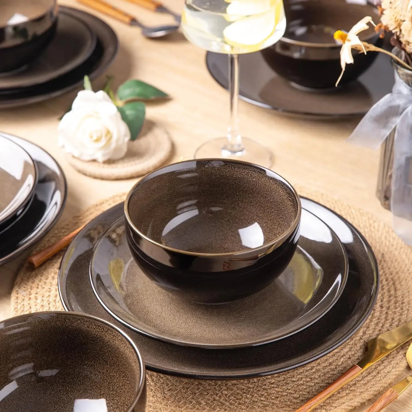Ceramic Stoneware Dish Set