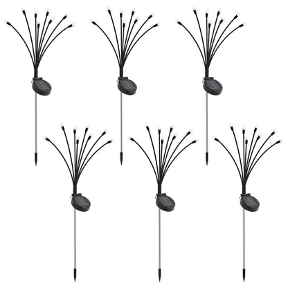 Solar-Powered Firefly LED Decorative Lights
