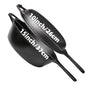 Pre-Seasoned Cast Iron Skillet Set